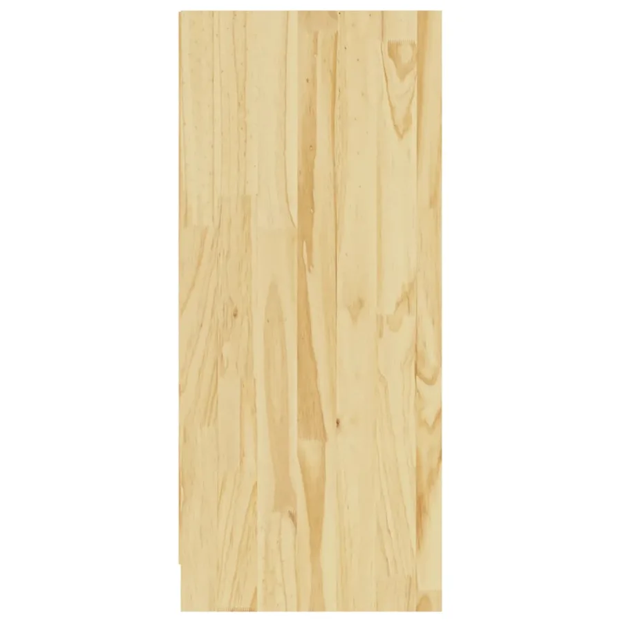 Buffet 70x33x76 cm bois de pin massif - 6
