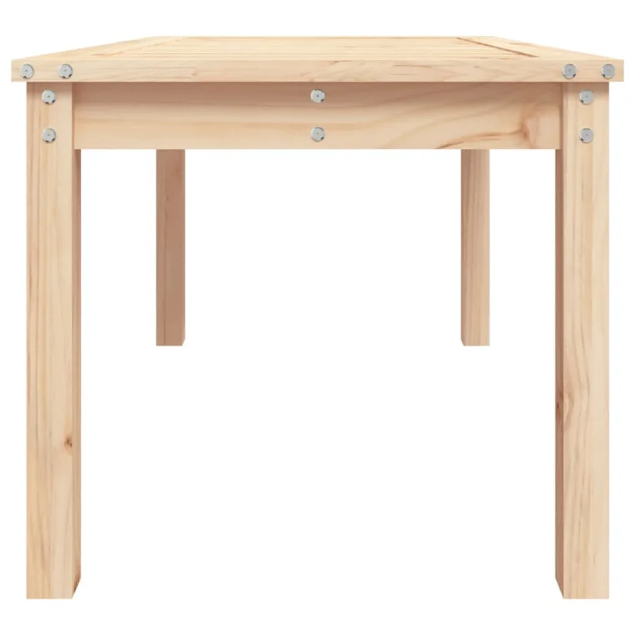 Table de jardin 82,5x50,5x45 cm bois massif de pin - 6