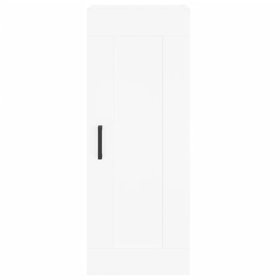 Armoire murale blanc 34,5x34x90 cm bois d'ingénierie - 6
