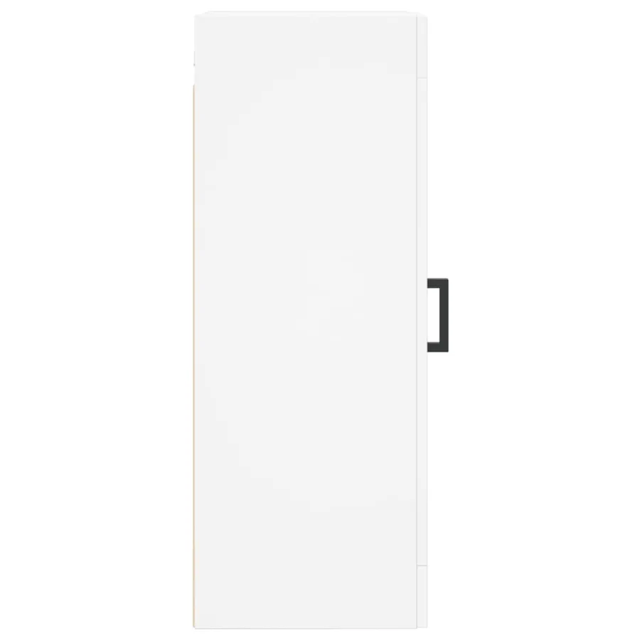 Armoire murale blanc 34,5x34x90 cm bois d'ingénierie - 8