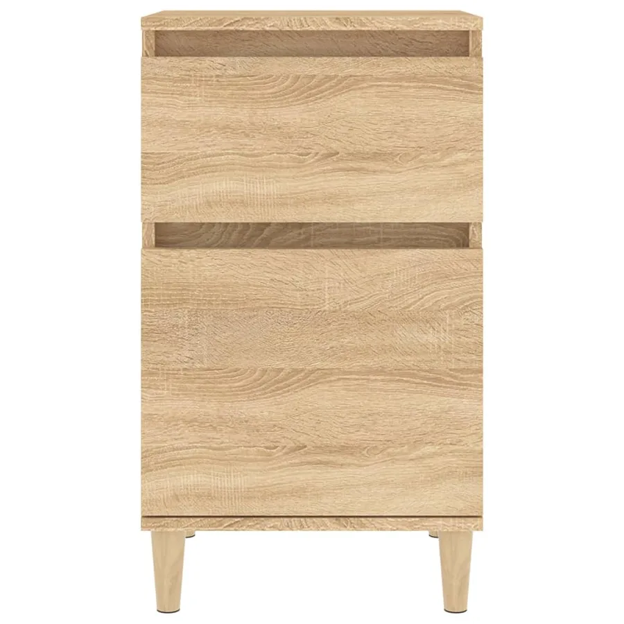 Table de chevet chêne sonoma 40x35x70 cm - 6
