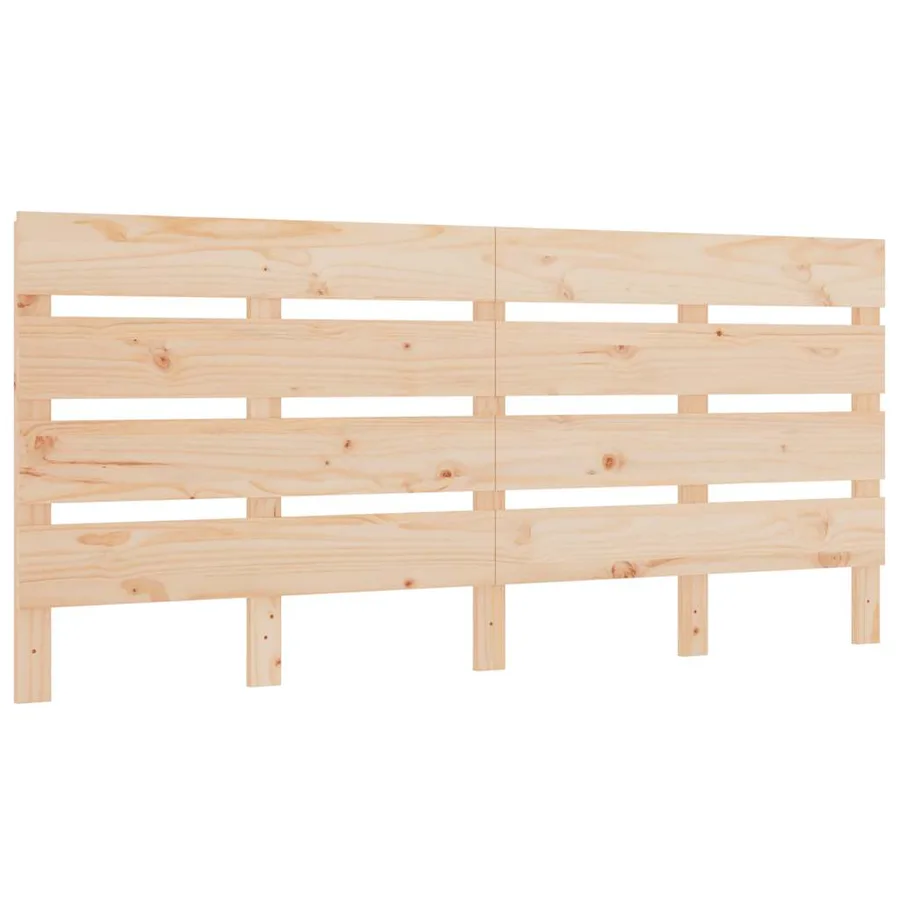 Tête de lit 135x3x80 cm Bois massif de pin - 2