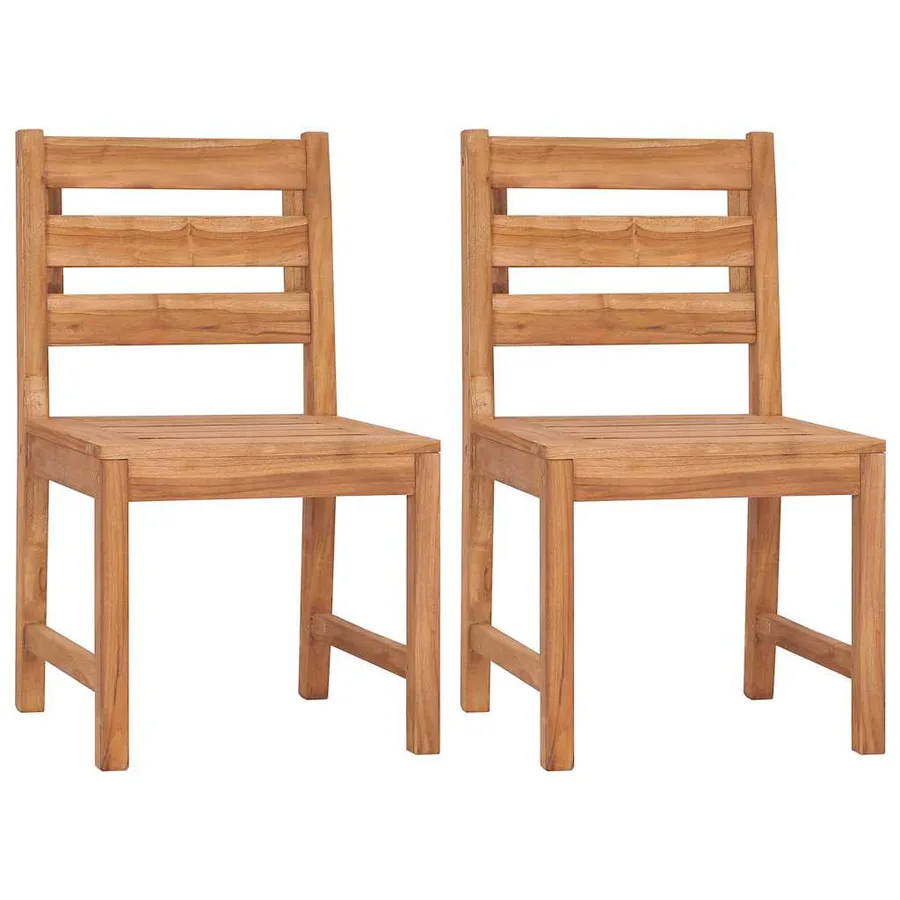Ensemble à manger de jardin 3 pcs Bois de teck massif - 4