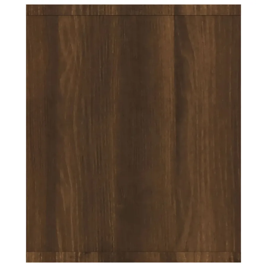 Bibliothèque/Meuble TV Chêne marron 143x30x36cm Bois ingénierie - 7
