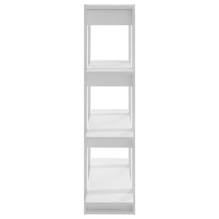 Bibliothèque/Séparateur de pièce Blanc 100x30x123,5 cm - 4