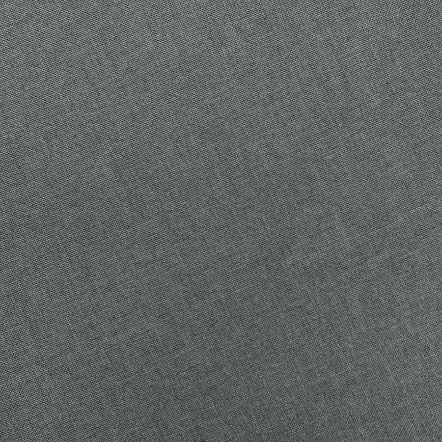Fauteuil avec repose-pied Gris clair Tissu - 7