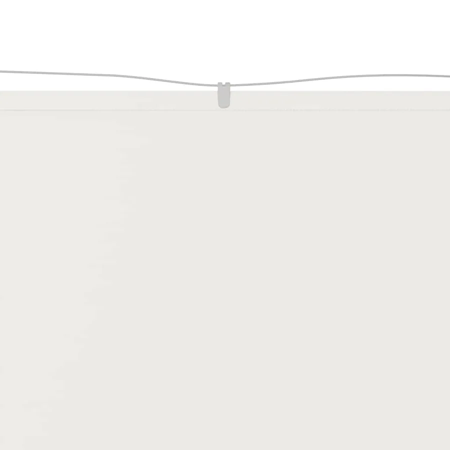Auvent vertical Blanc 140x420 cm Tissu oxford - 3