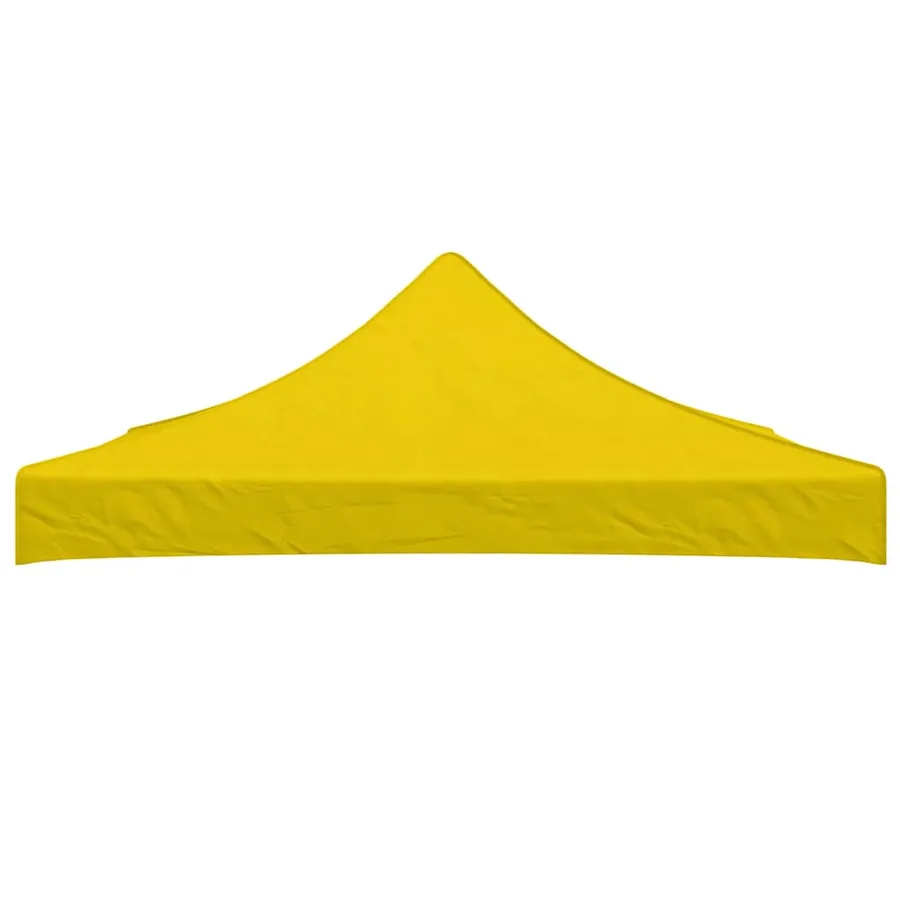 Toit de tente de réception 3x3 m Jaune 270 g/m² - 3