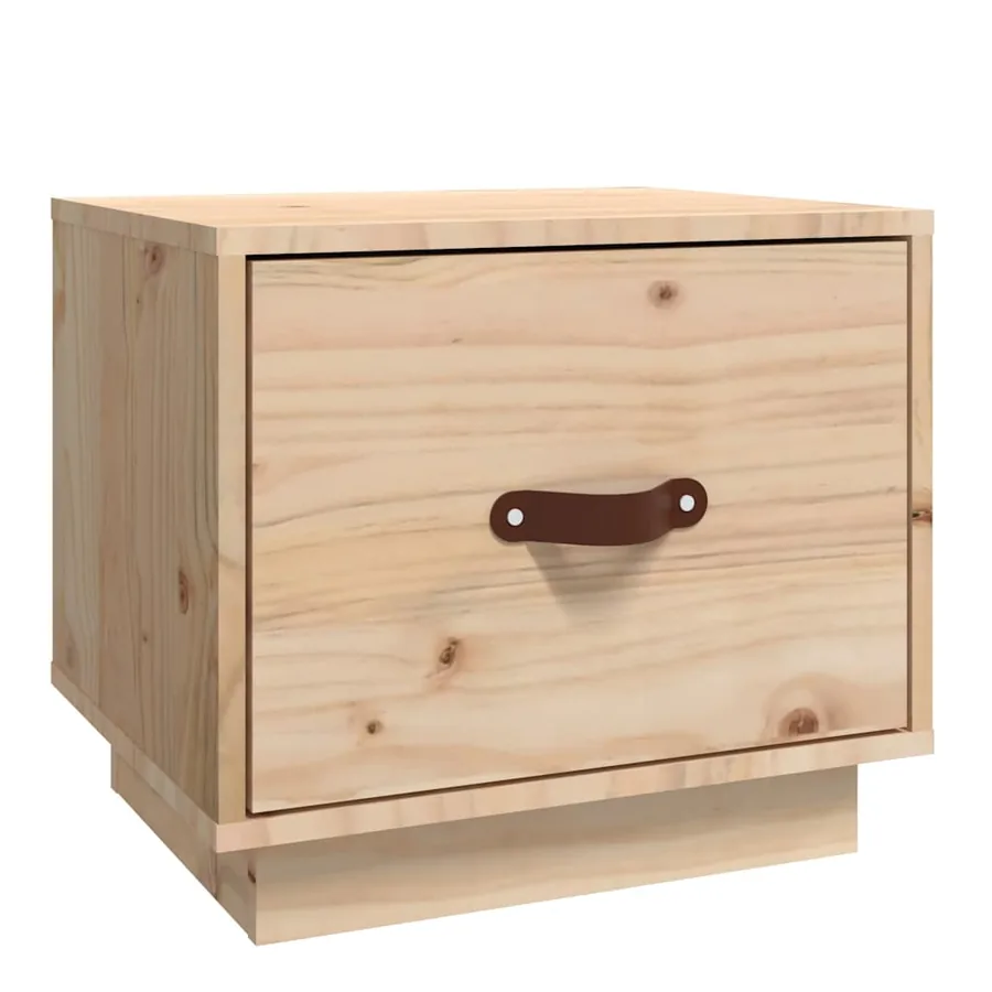 Table de chevet 40x34x35 cm Bois de pin solide - 2