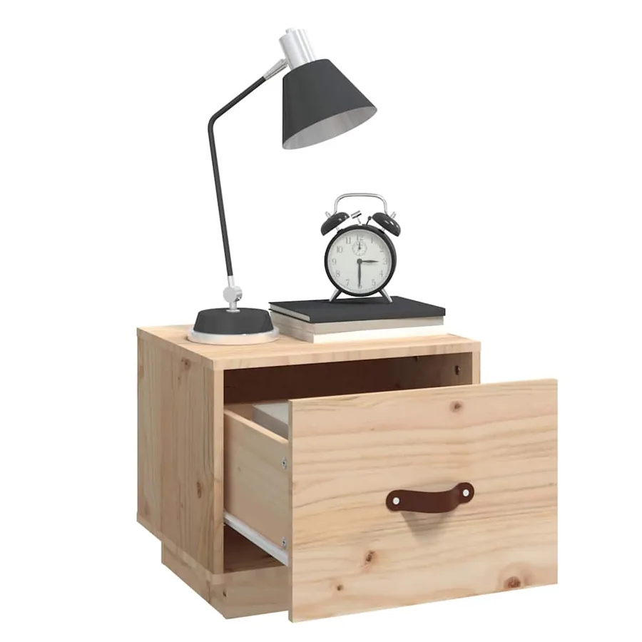 Table de chevet 40x34x35 cm Bois de pin solide - 4