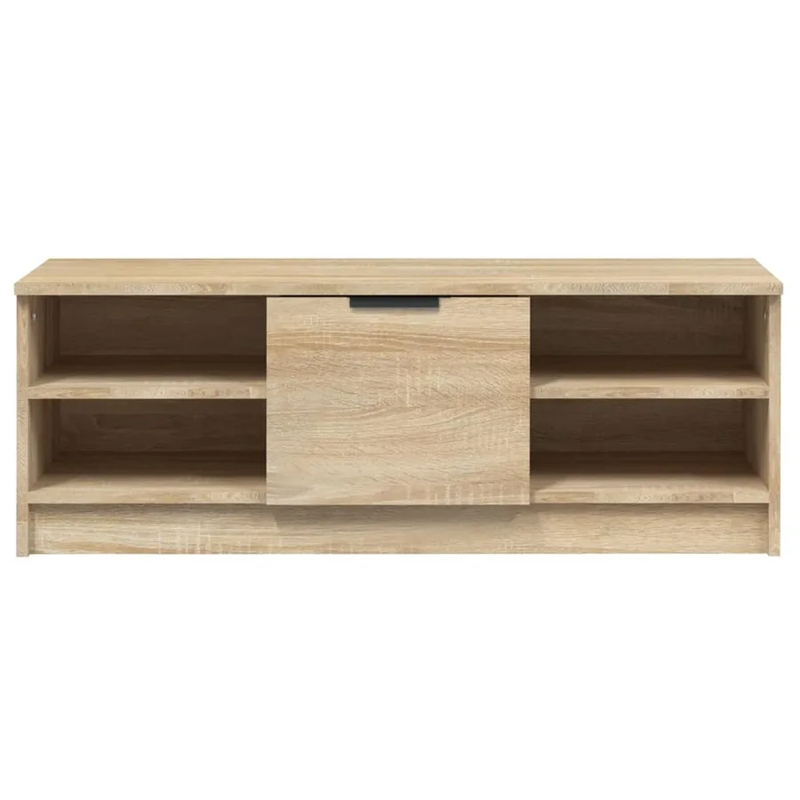 Meuble TV Chêne sonoma 102x35,5x36,5 cm Bois d'ingénierie - 6