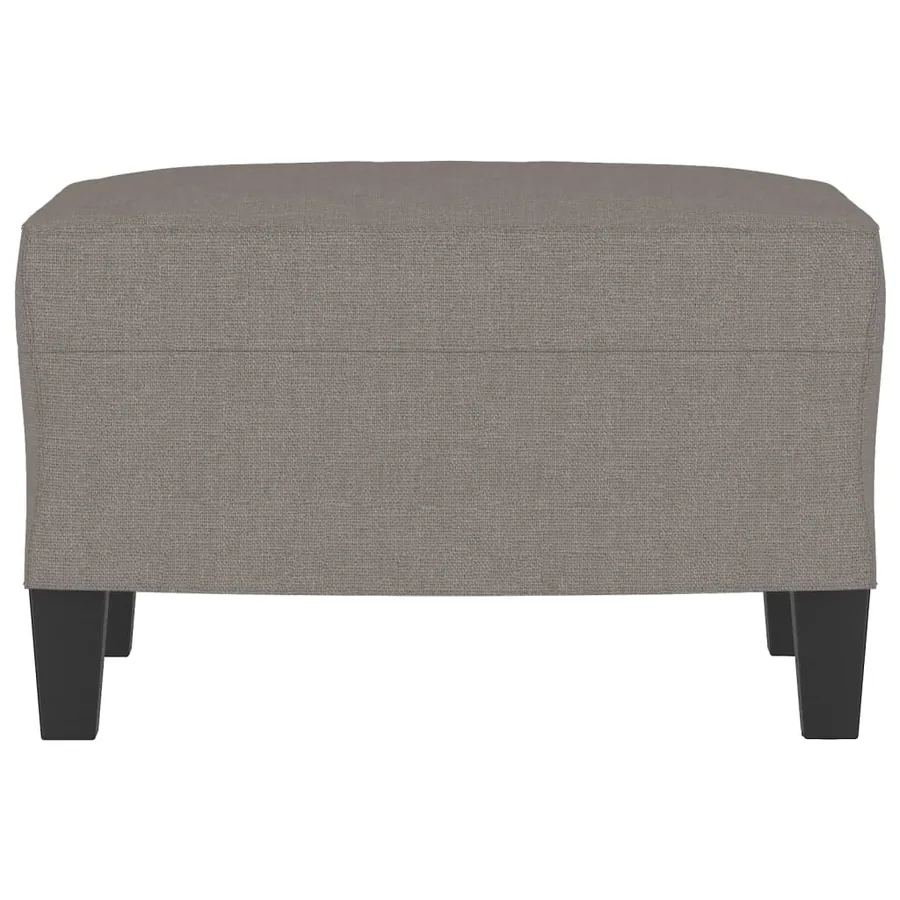 Repose-pied Taupe 60x50x41 cm Tissu - 3