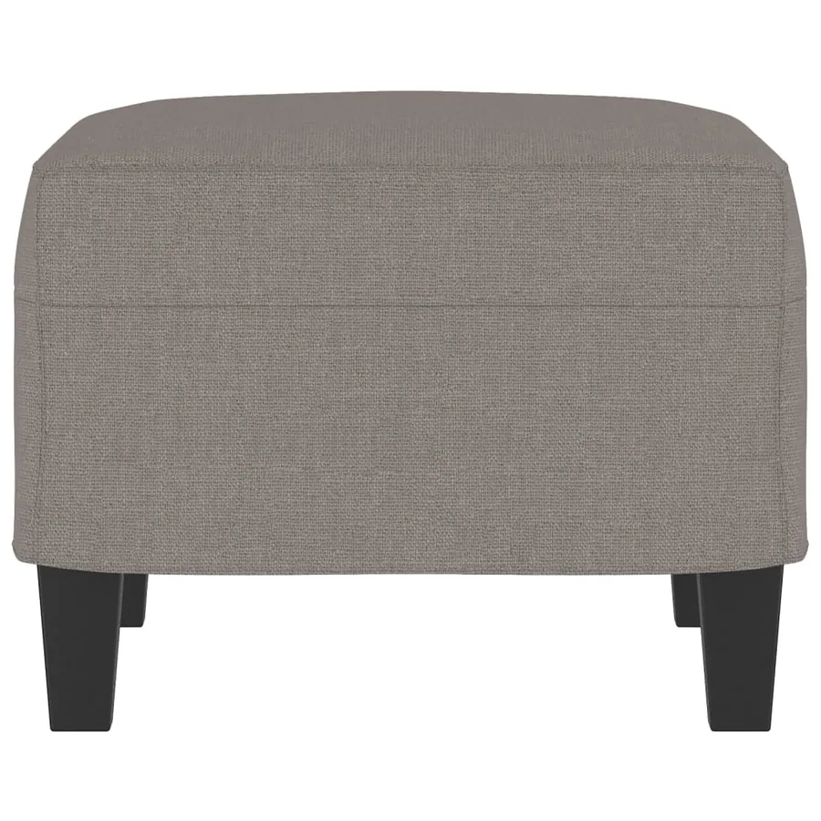 Repose-pied Taupe 60x50x41 cm Tissu - 4