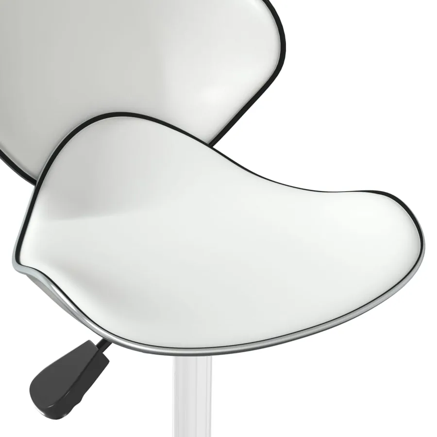 Tabouret de bar Blanc Similicuir - 7