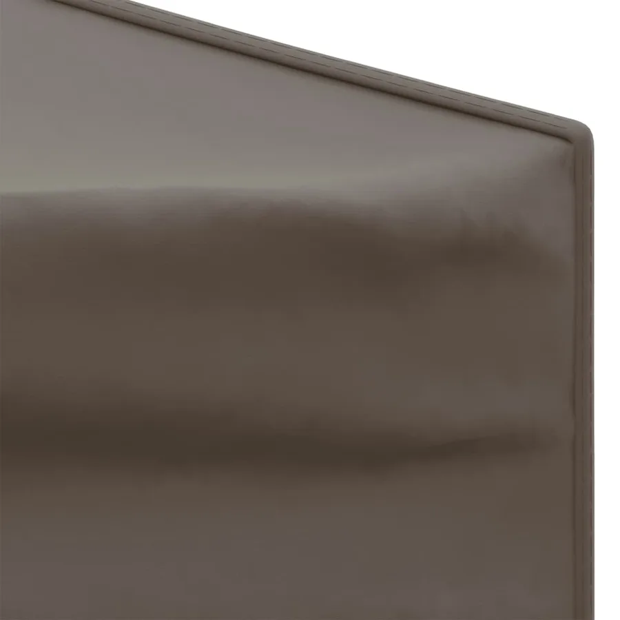 Tente de réception pliable avec parois Taupe 2x2 m - 5