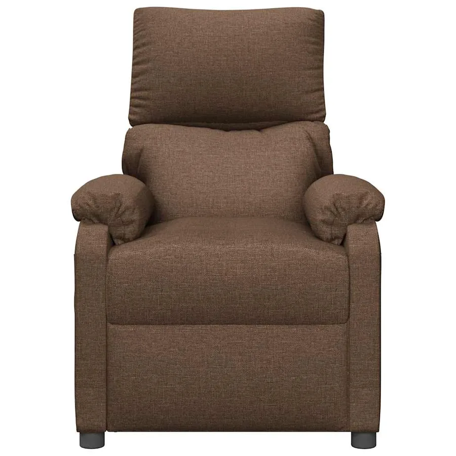 Fauteuil inclinable Marron Tissu - 3