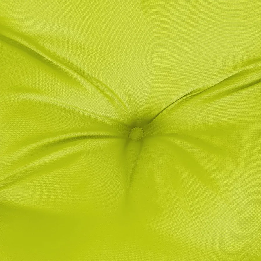 Coussin de palette vert vif tissu - 7