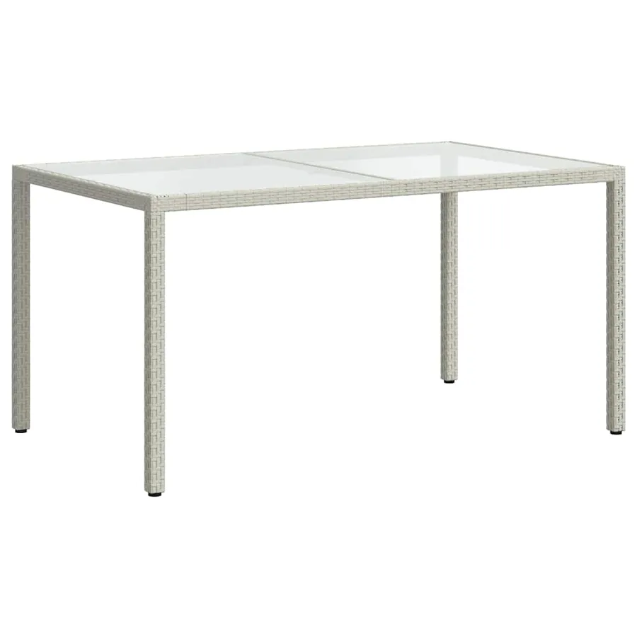 Ensemble à manger d'extérieur 5pcs avec coussins Résine tressée - 11