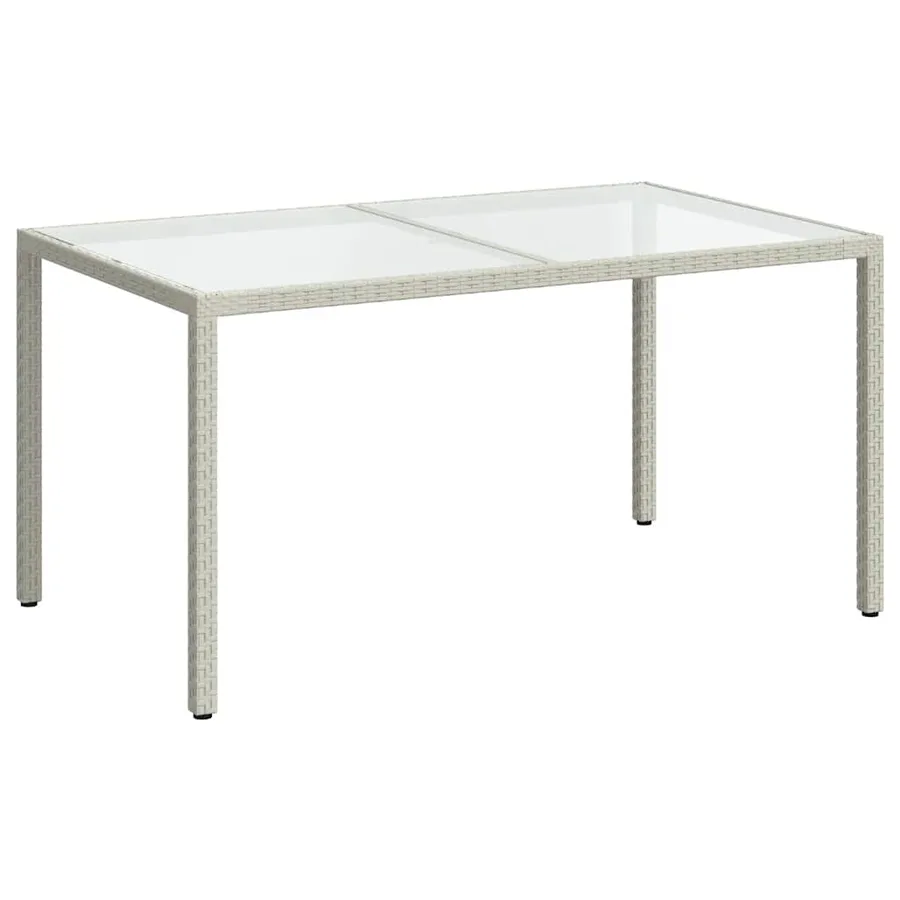 Ensemble à manger d'extérieur 5pcs avec coussins Résine tressée - 8