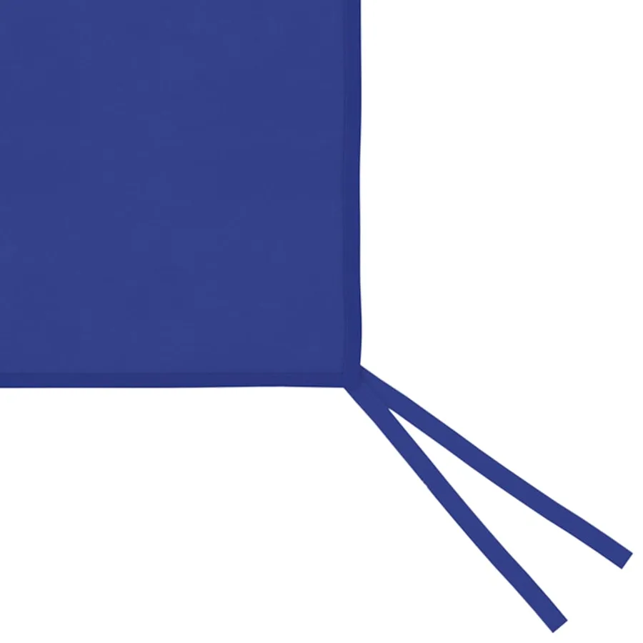 Paroi latérale de belvédère avec fenêtres 6x2 m Bleu - 3