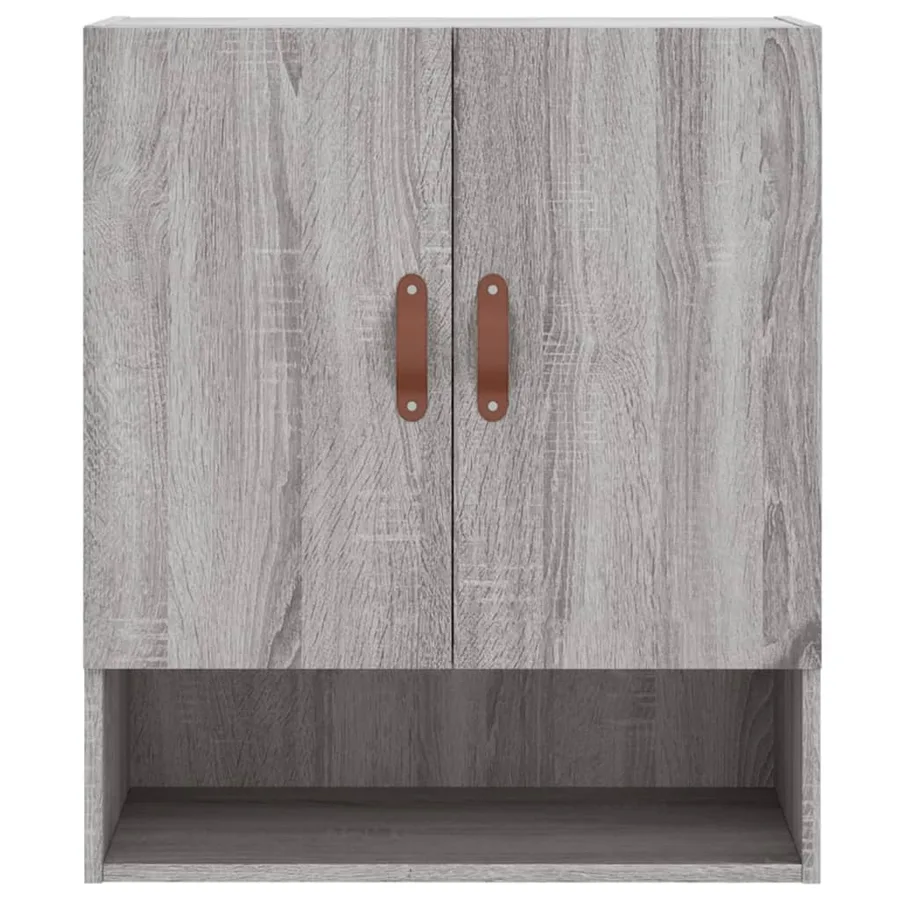 Armoire murale sonoma gris 60x31x70 cm bois d'ingénierie - 5