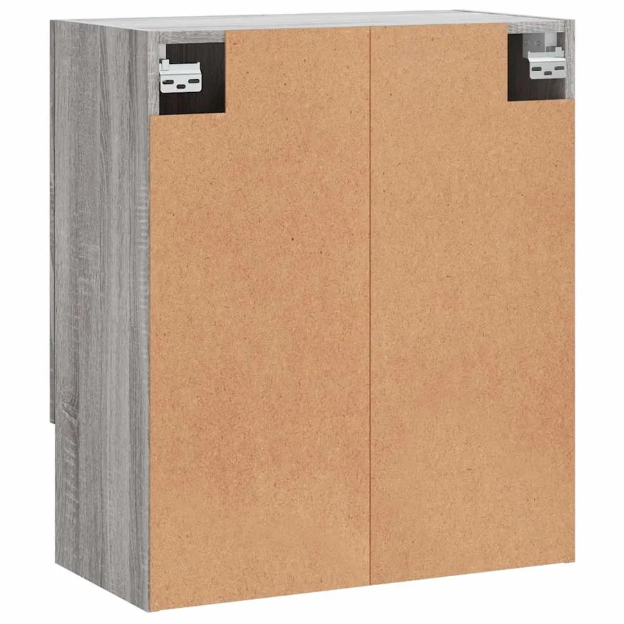 Armoire murale sonoma gris 60x31x70 cm bois d'ingénierie - 8