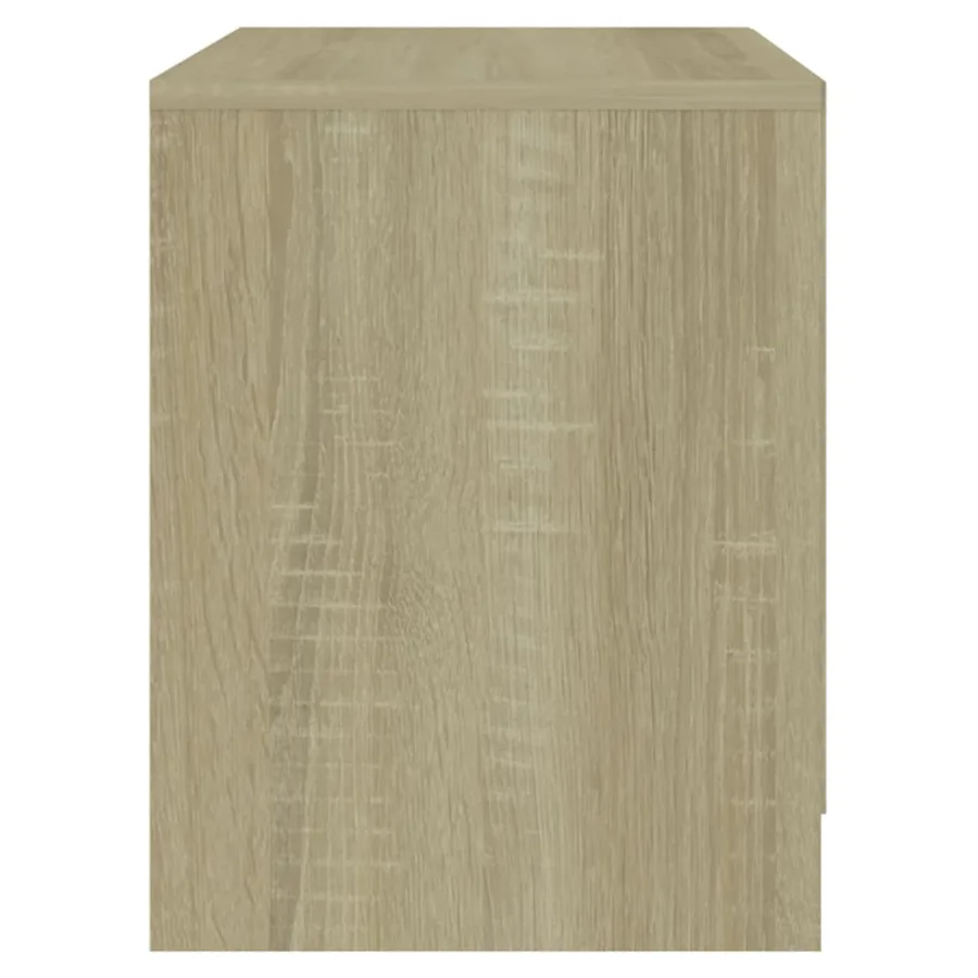 Tables de chevet 2 pcs chêne sonoma bois d'ingénierie - 6