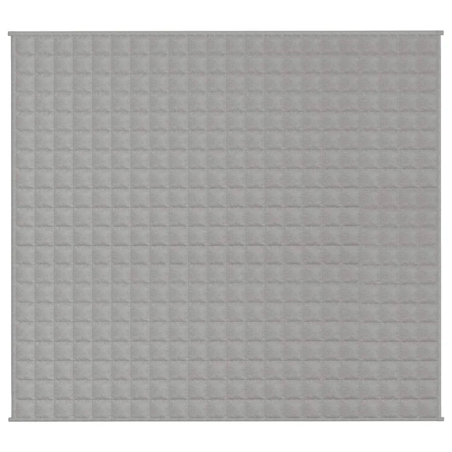 Couverture lestée Gris 200x225 cm 13 kg Tissu - 3