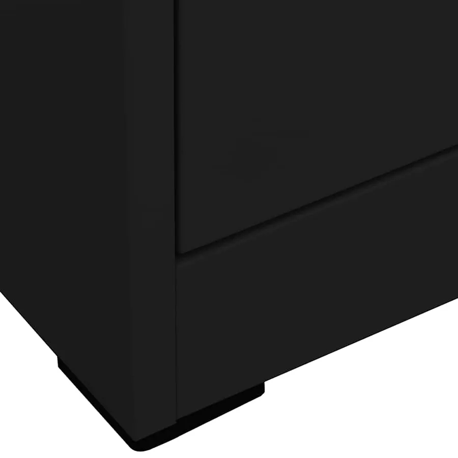 Classeur Noir 46x62x102,5 cm Acier - 5