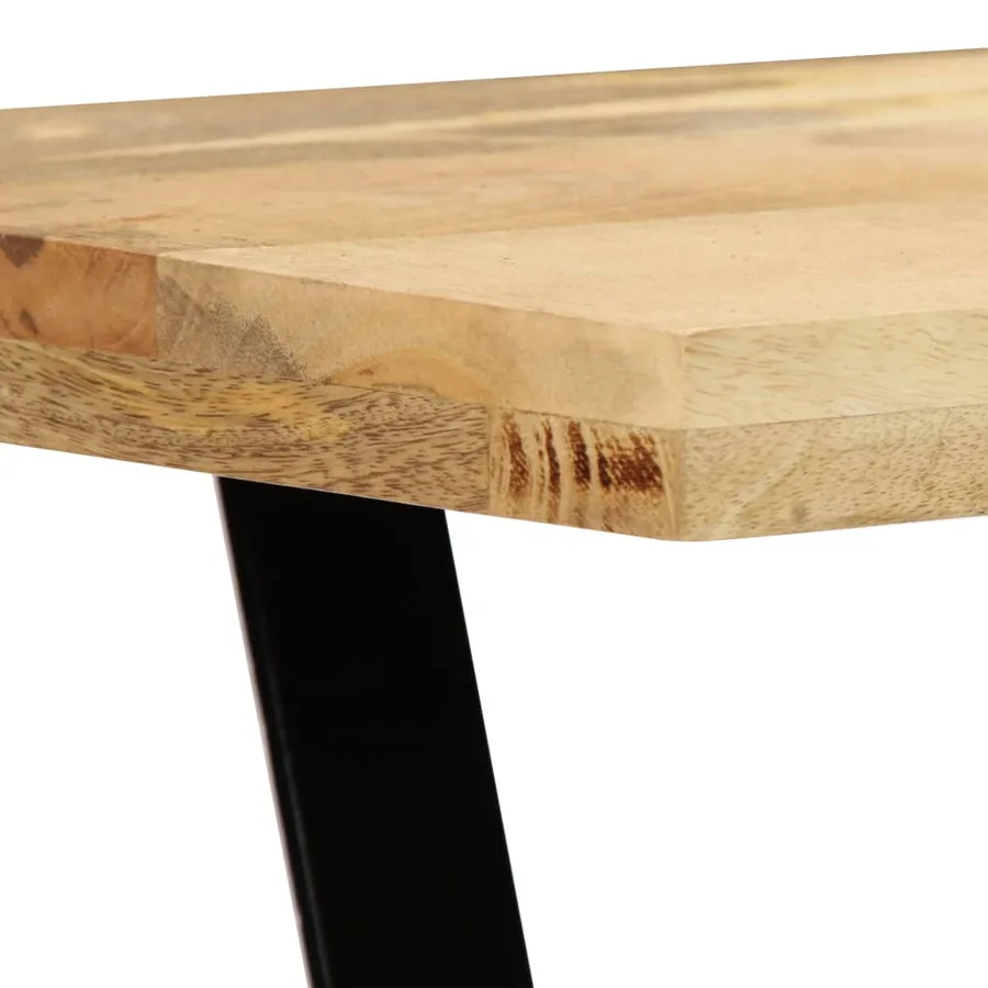 Banc 110 cm Bois de manguier massif - 6