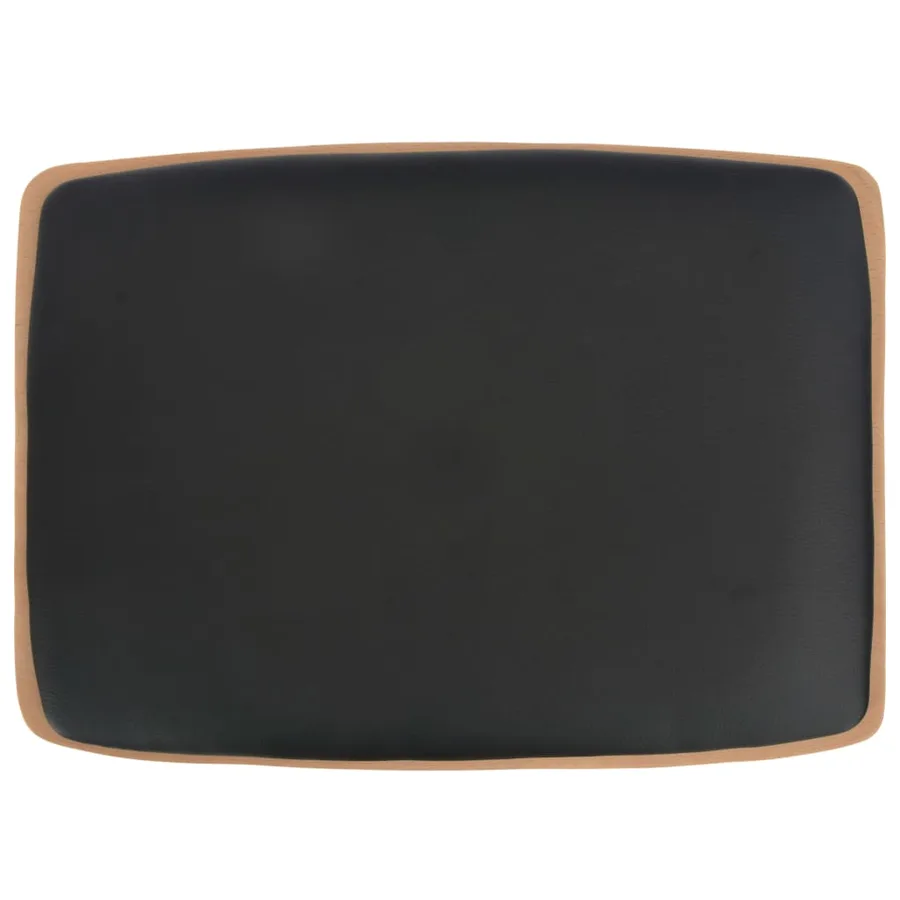 Mobilier de bar 3 pcs Acier Noir - 11