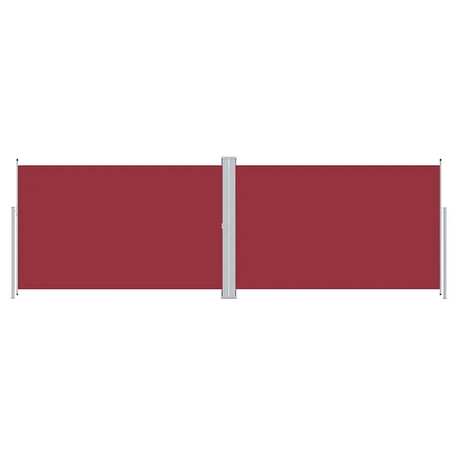 Auvent latéral rétractable Rouge 200x600 cm - 2