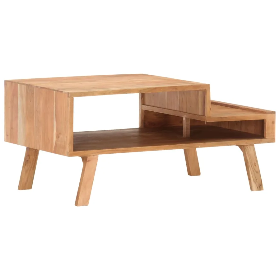 Table basse 100x50x45 cm Bois d'acacia massif - 10