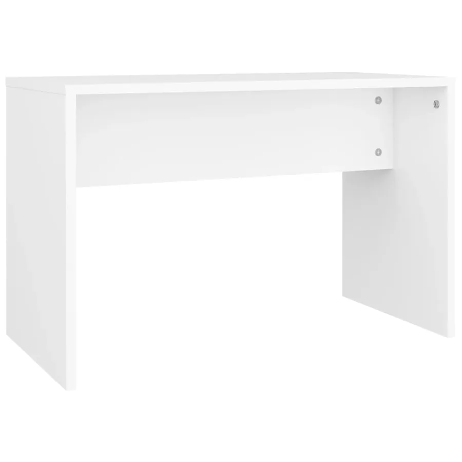 Ensemble de coiffeuse avec LED Blanc Bois d'ingénierie - 7