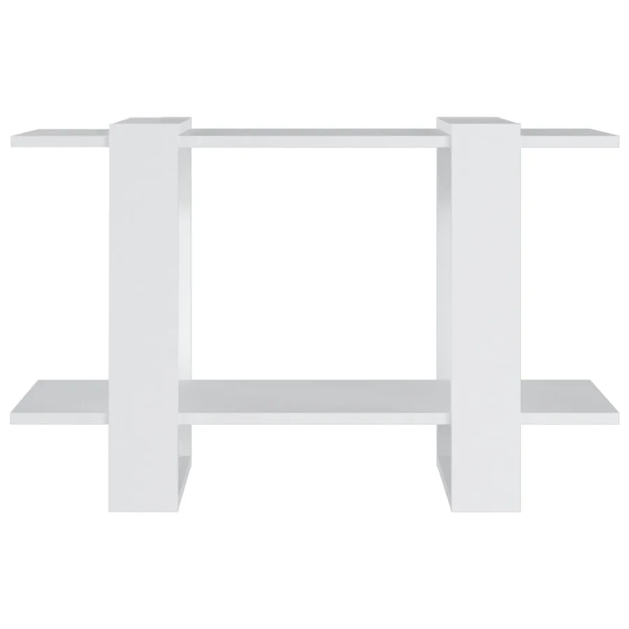 Bibliothèque/Séparateur de pièce Blanc 80x30x51 cm - 5