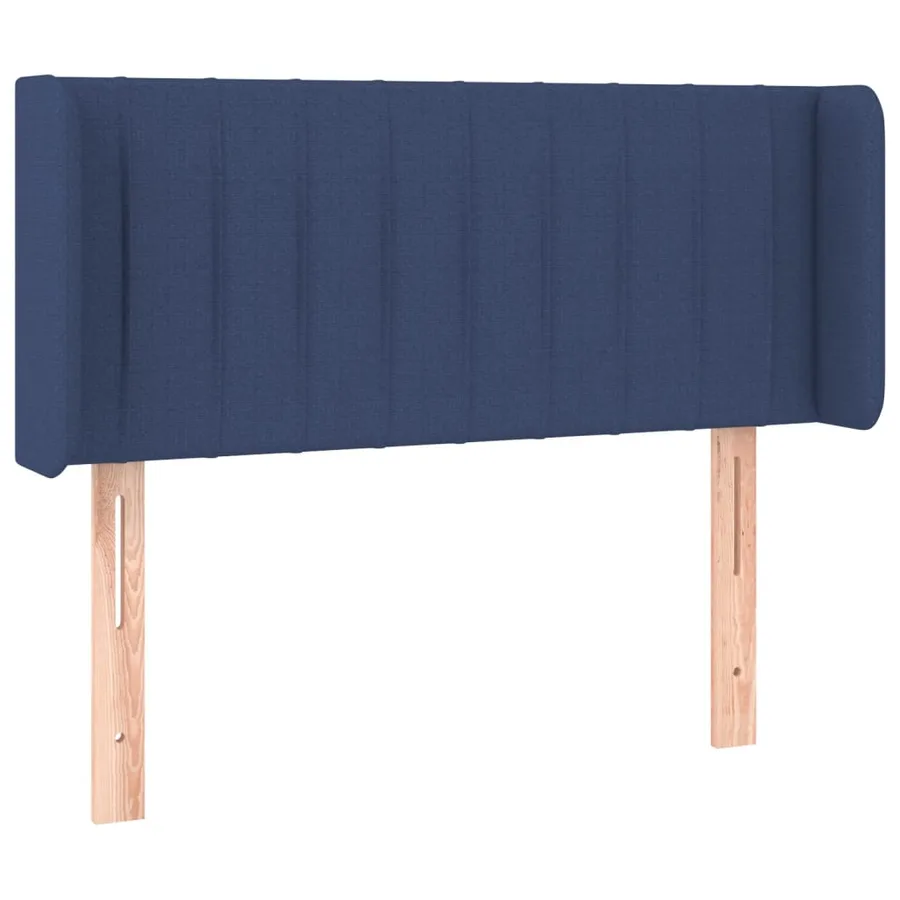 Tête de lit à LED Bleu 103x16x78/88 cm Tissu - 3