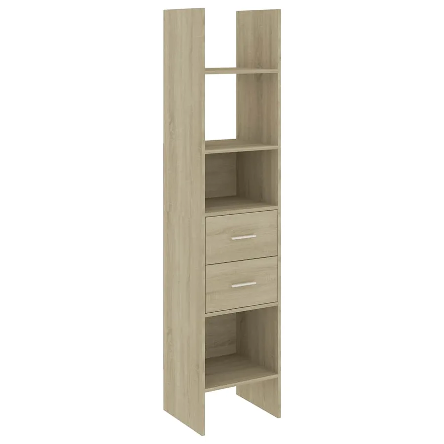 Bibliothèque Chêne sonoma 40x35x180 cm Bois d’ingénierie - 2