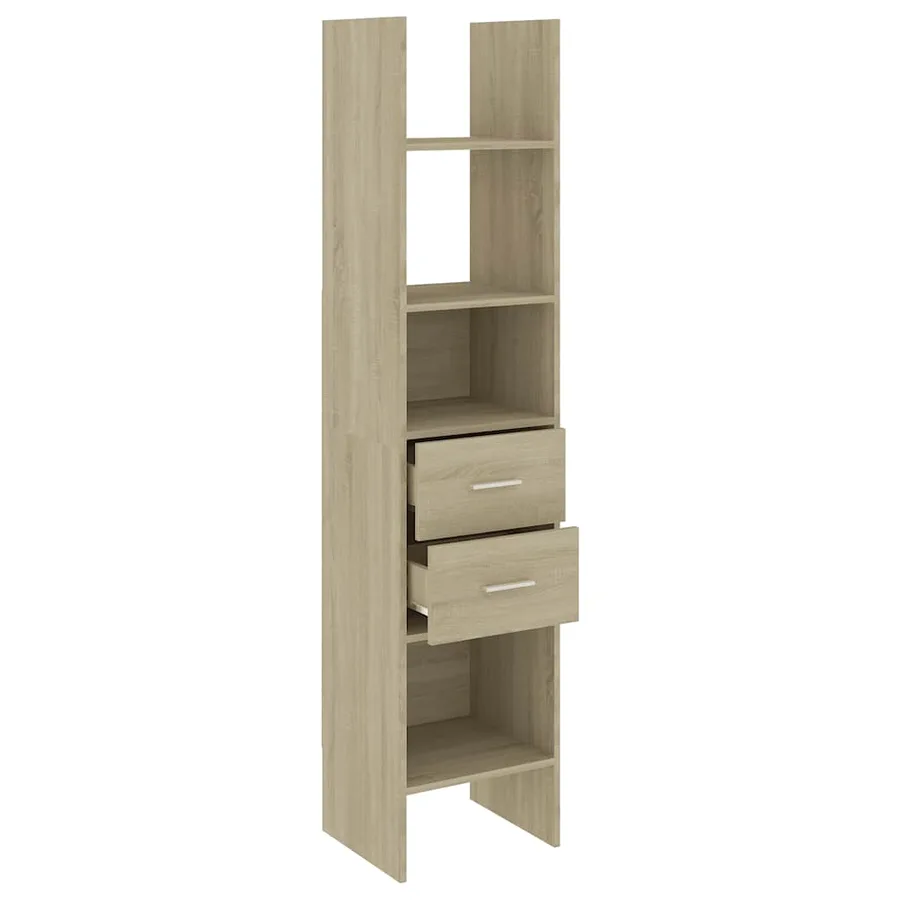 Bibliothèque Chêne sonoma 40x35x180 cm Bois d’ingénierie - 3