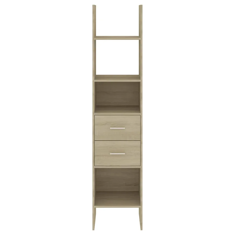 Bibliothèque Chêne sonoma 40x35x180 cm Bois d’ingénierie - 4