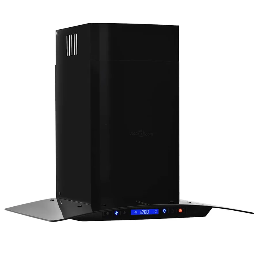 Hotte murale Acier inoxydable 756 m³/h 60 cm Noir - 4