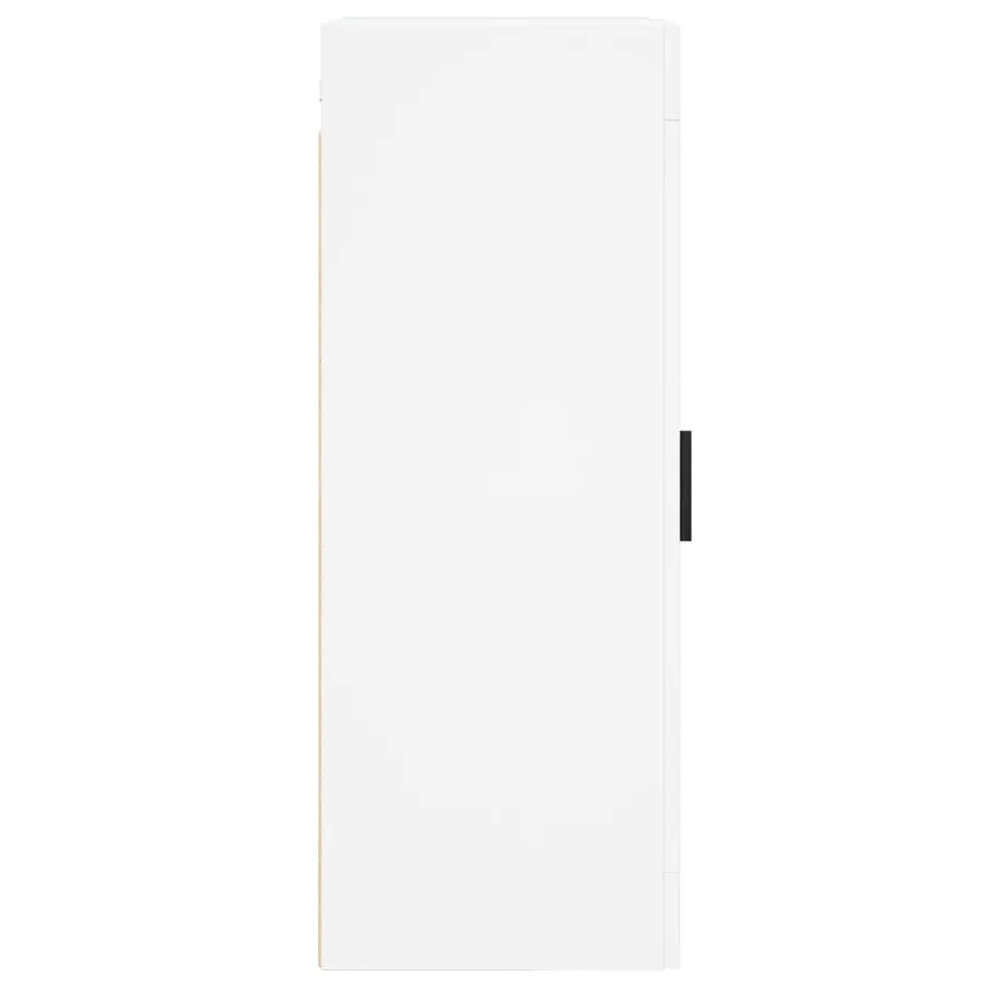 Armoire murale blanc 34,5x34x90 cm bois d'ingénierie - 8