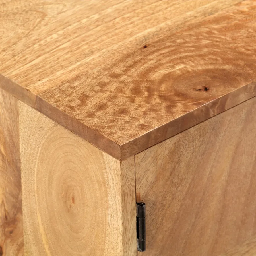 Table basse 90x50x35 cm Bois solide de manguier - 5