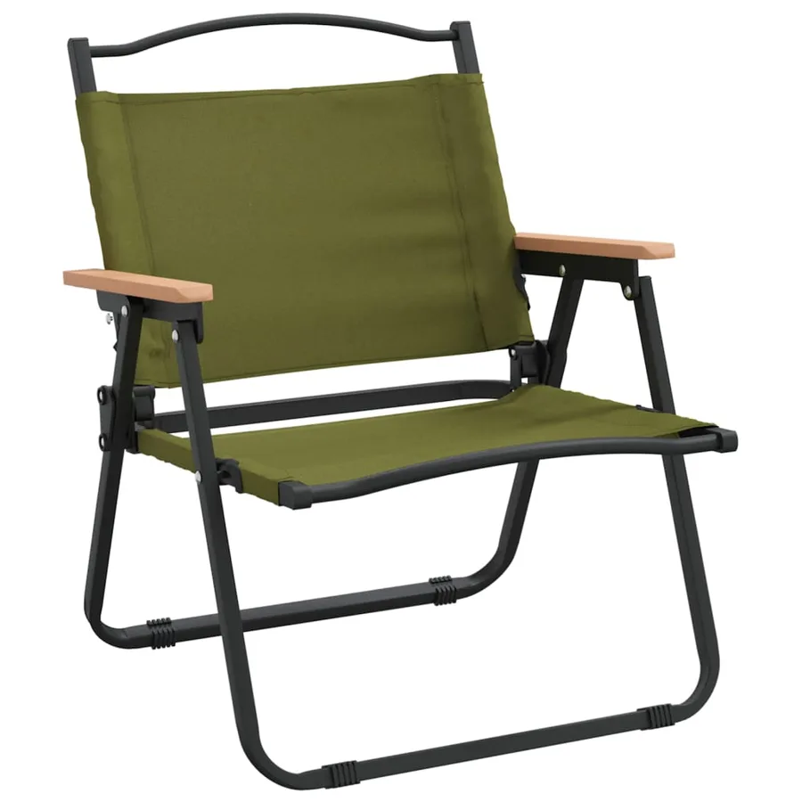 Chaises de camping lot de 2 Vert 54x43x59 cm Tissu Oxford - 3