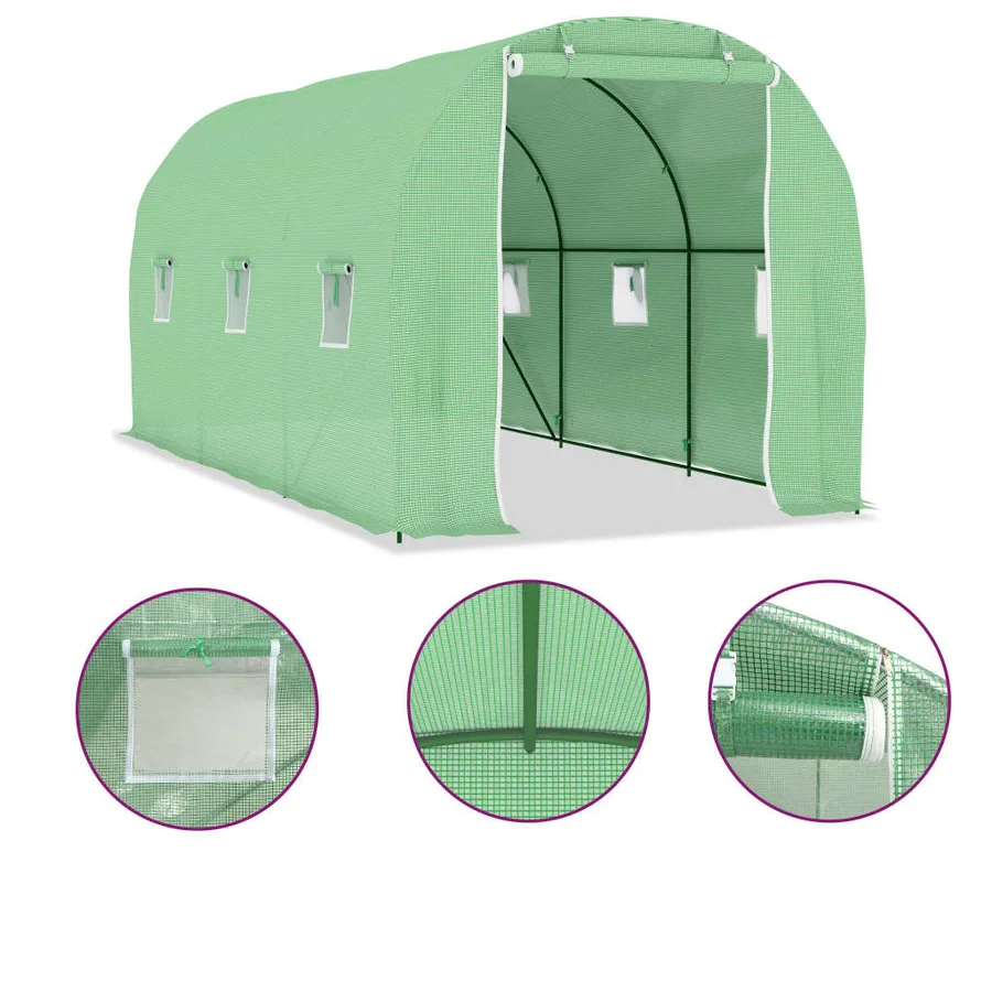 Serre 9 m² 4,5x2x2 m - 5