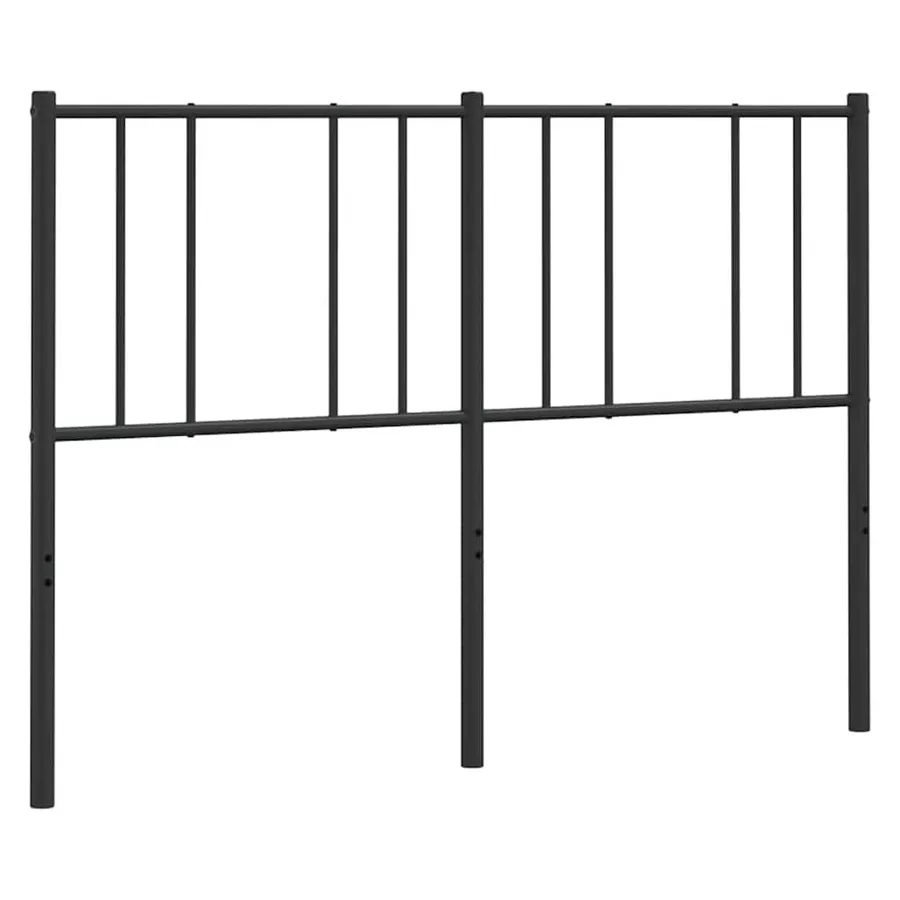 Tête de lit de remplacement métal noir 150 cm - 4