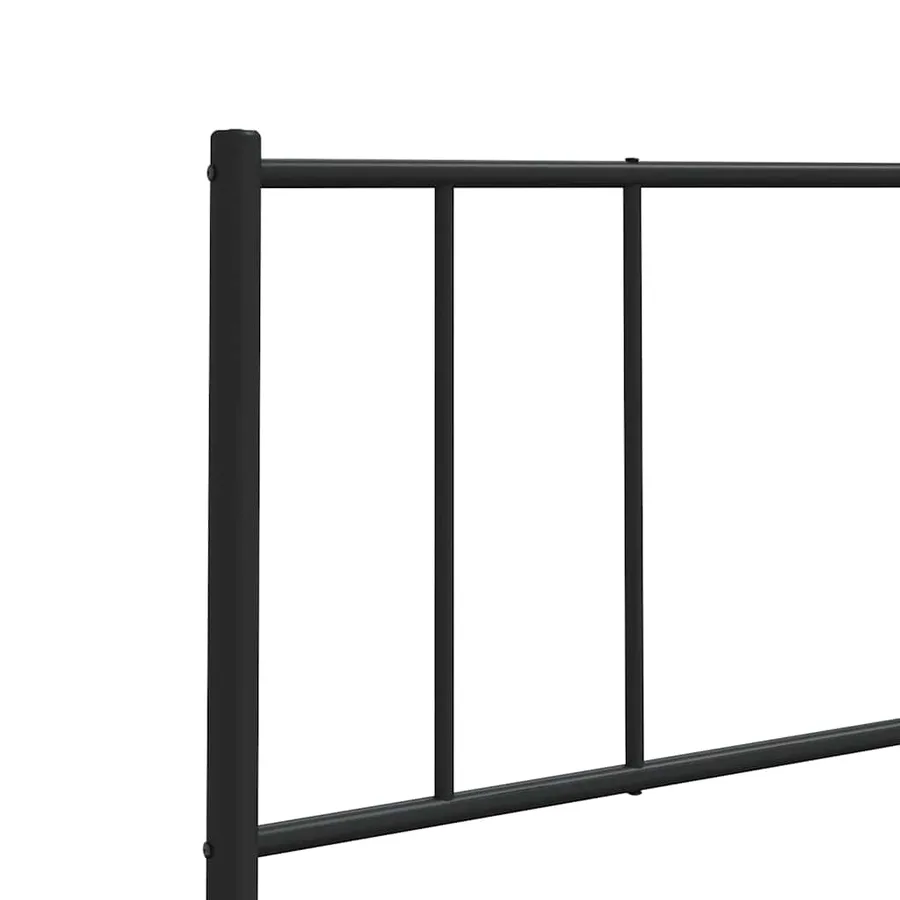 Tête de lit de remplacement métal noir 150 cm - 7