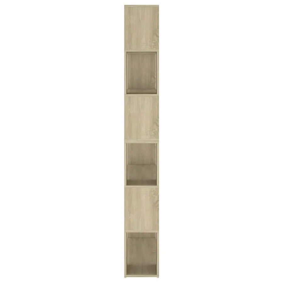 Bibliothèque/Séparateur de pièce Chêne Sonoma 100x24x188 cm - 6