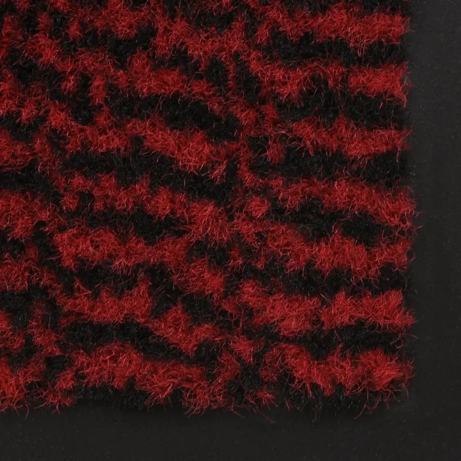 Paillasson rectangulaire 80 x 120 cm Rouge - 4