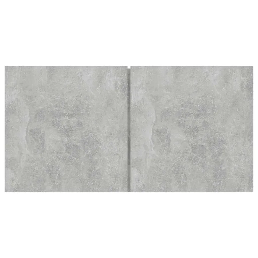 Ensemble de meubles TV 8 pcs Gris béton Bois d'ingénierie - 13