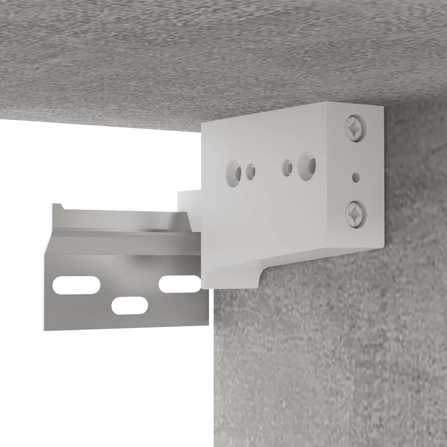 Ensemble de meubles TV 8 pcs Gris béton Bois d'ingénierie - 7